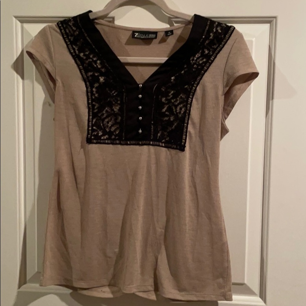 Brown blouse